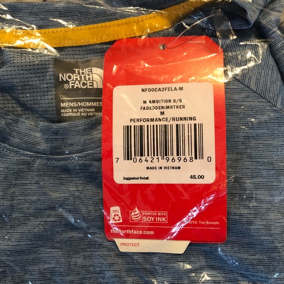 M The North Face Ambition Short Sleeve Shirt - Picture 4 of 4